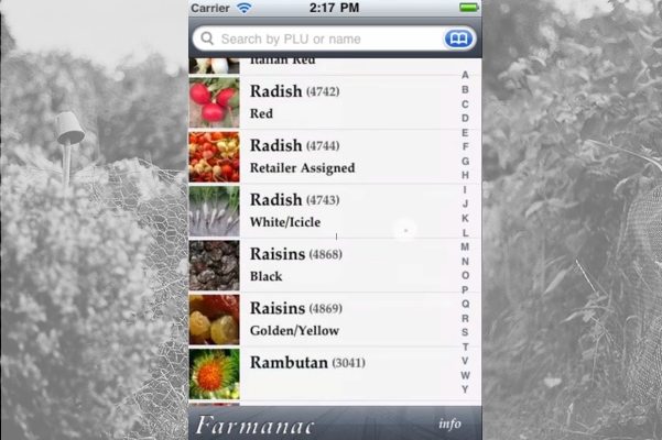 Need Help Buying Seasonal Organic Produce? There's an App for That (Farmanac!)