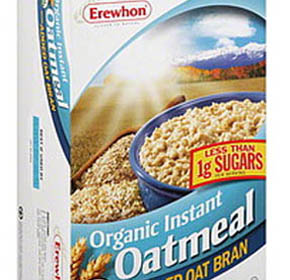 Erewhon instant oatmeal