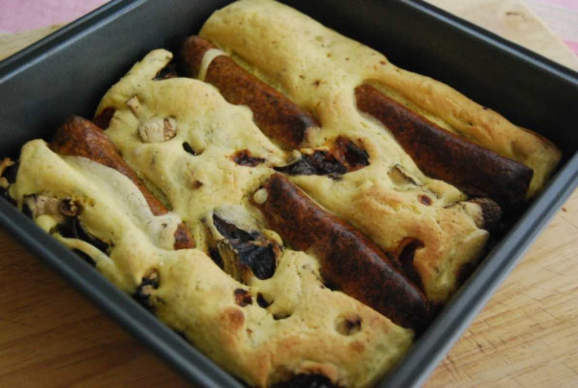 Toad in the Hole With Rosemary [Vegan, Gluten-Free]