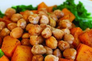 Recipe: Moroccan Sweet Potatoes and Chickpeas