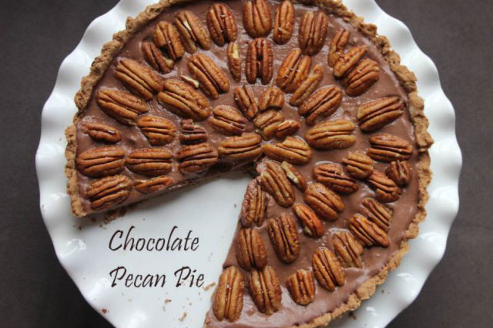 Chocolate Pecan Pie [Vegan]