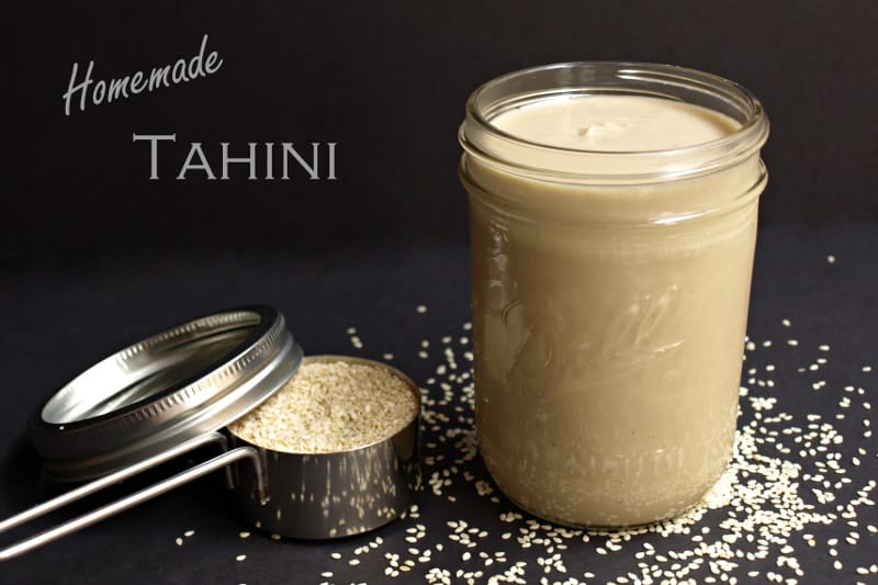 Homemade Tahini