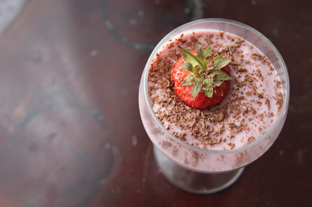 Dairy-free Strawberry Mousse