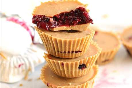 Peanut Butter and Jelly Cups [Vegan, Gluten-Free]