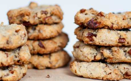 Pecan, Walnut, and Ginger Cookies [Vegan, Gluten-Free]