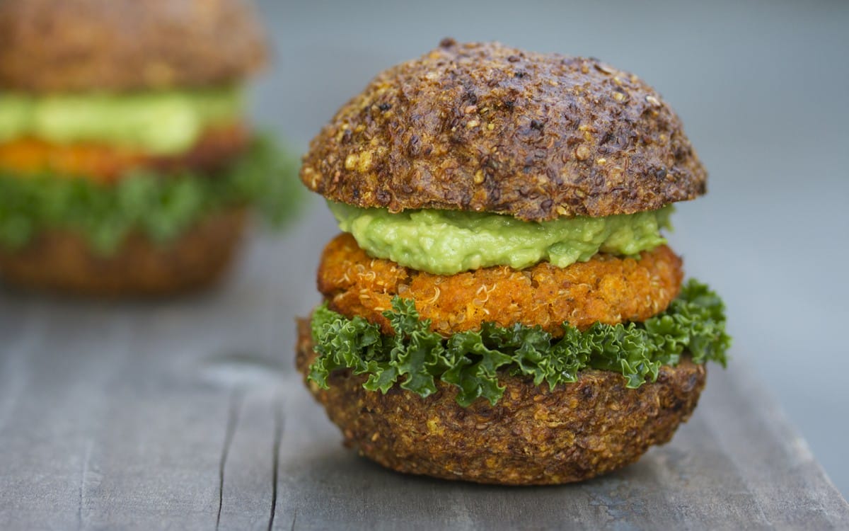 Super-Simple Sweet Potato and Quinoa Sliders That Will Blow Your Mind
