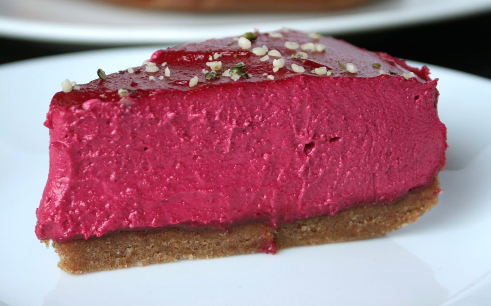 No-Bake Crimson Velvet Cheesecake