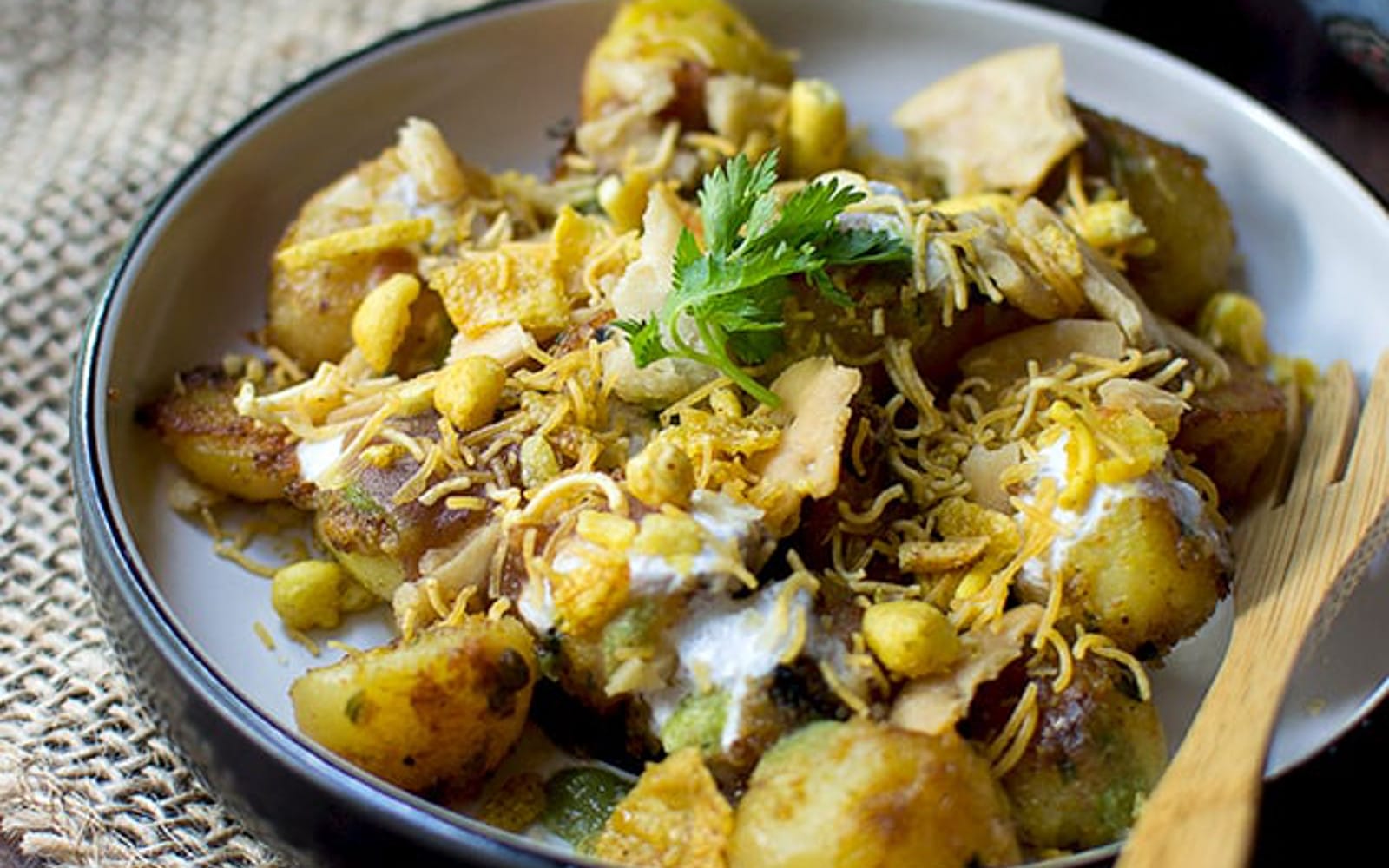 Aloo Chaat: Indian Spicy Potato Snack