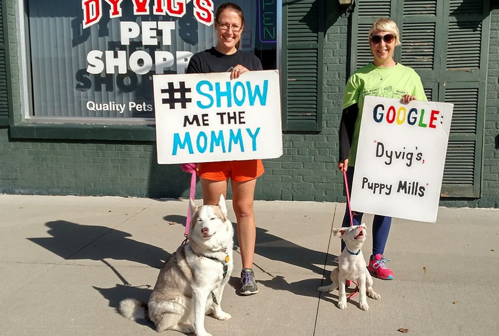 These Incredible Activists Staged a Month-Long Protest to Raise Awareness for Puppy Mill Dogs