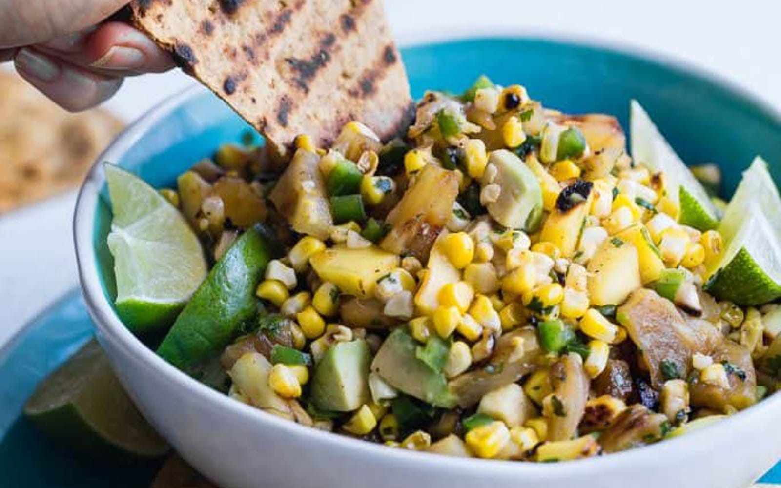Grilled Pineapple Salsa With Mango and Corn