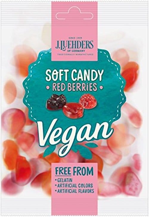 soft candy red berries