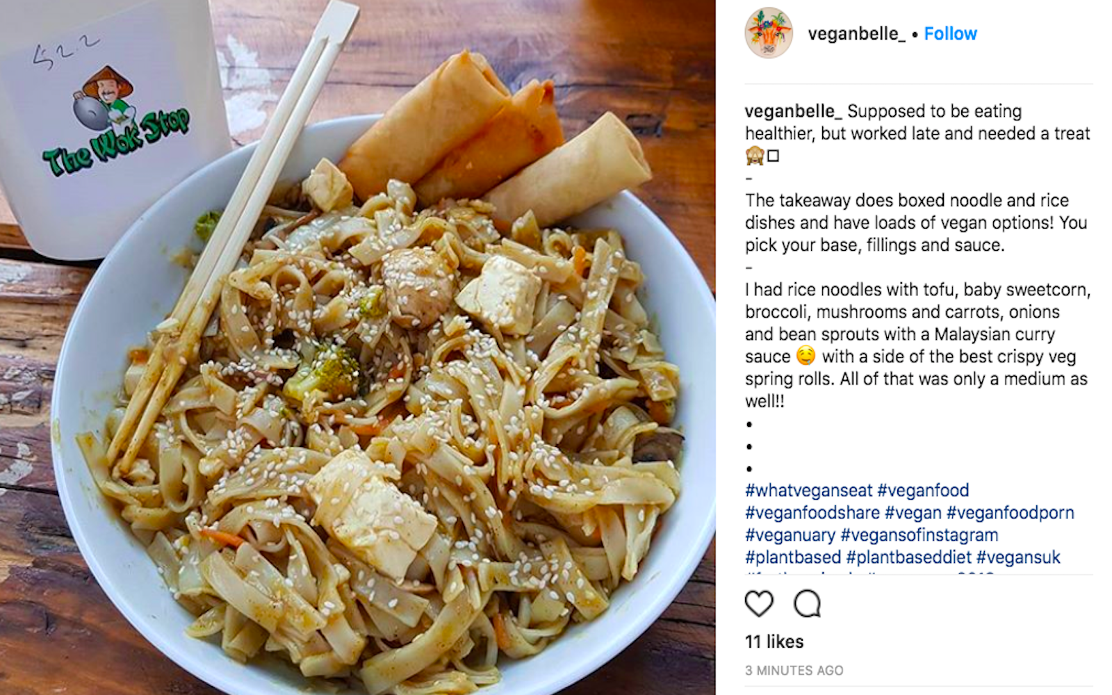 vegan rice noodles 