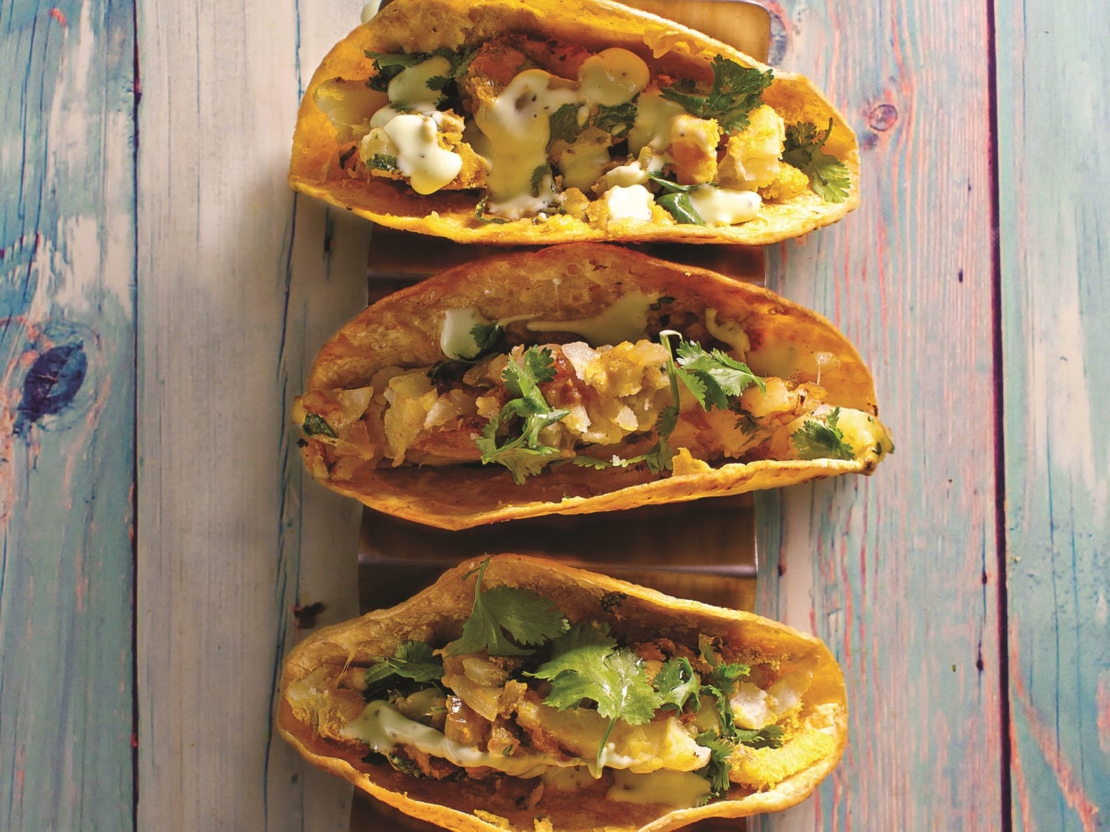 South-of-the-Border Potato Tacos
