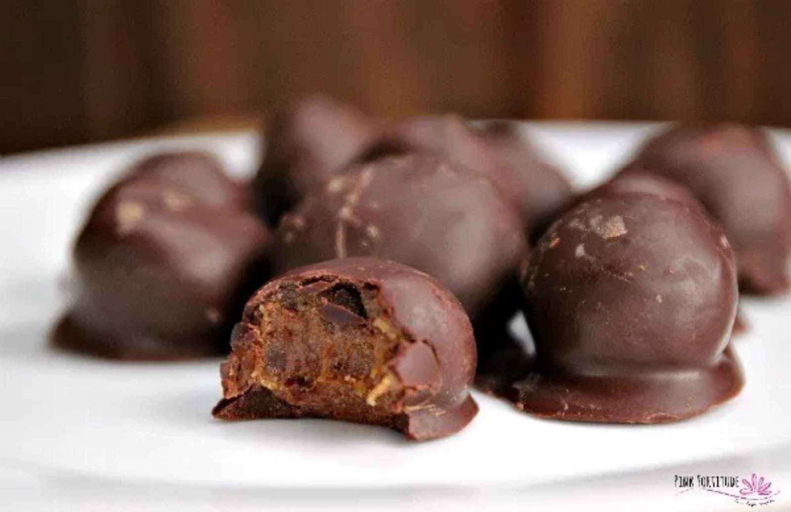 chocolate caramel truffles