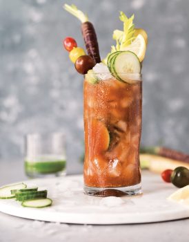 Vegan Cocktail ideas - Veggie Bloody Marys