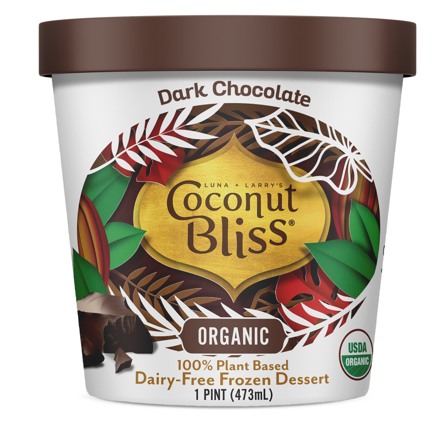 Coconut Bliss dark chocolate ice cream