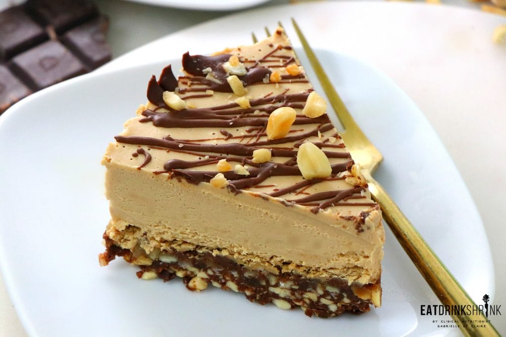 Dark Chocolate Peanut Butter Cheesecake