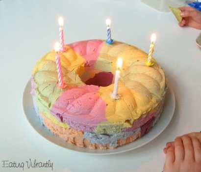 Crazy Colors Ice Cream Cake
