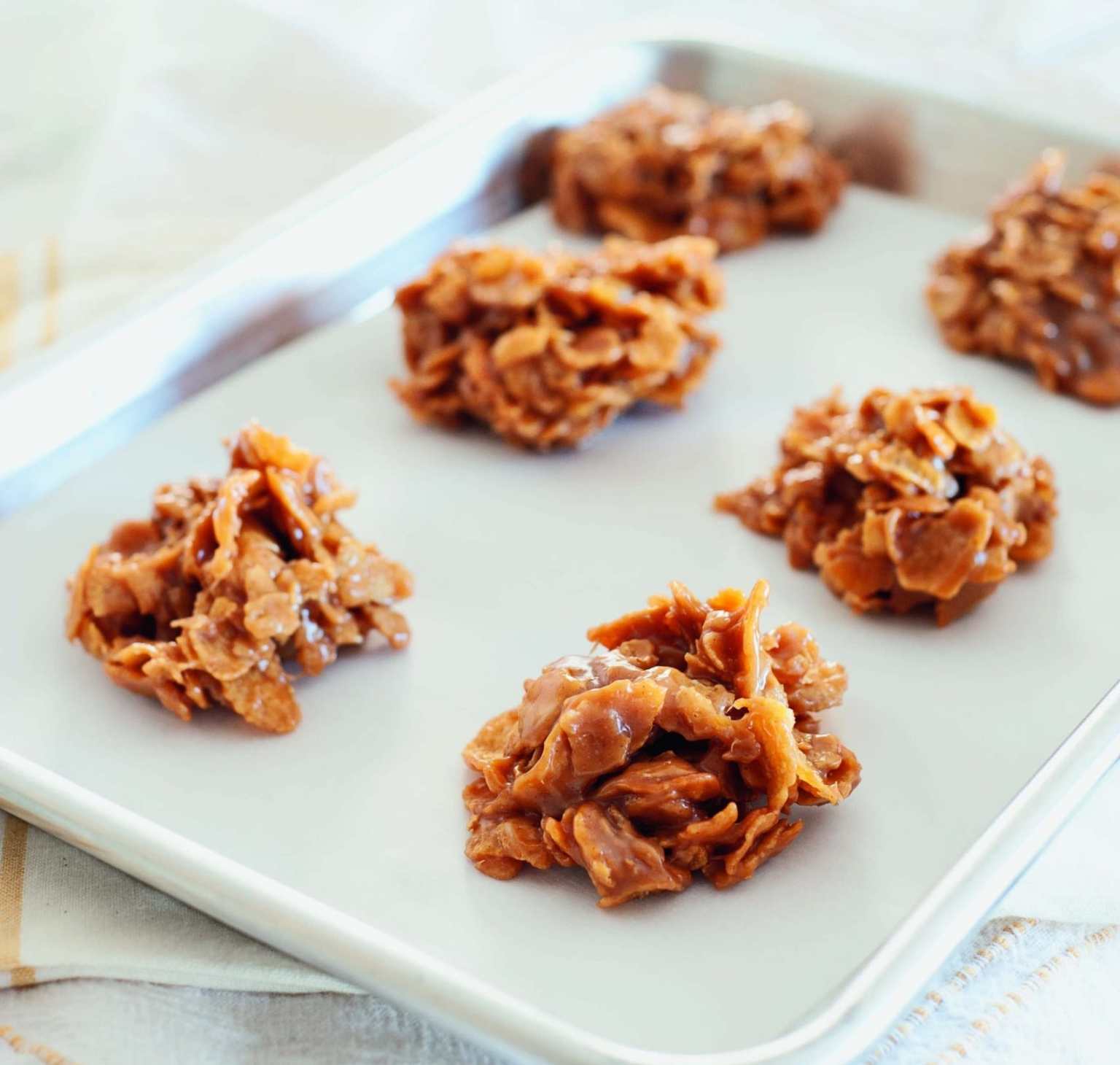 Vegan Intensely Addictive Cornflake Cookies with Chocolate Chips