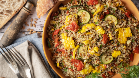 Quinoa With Summer Vegetables