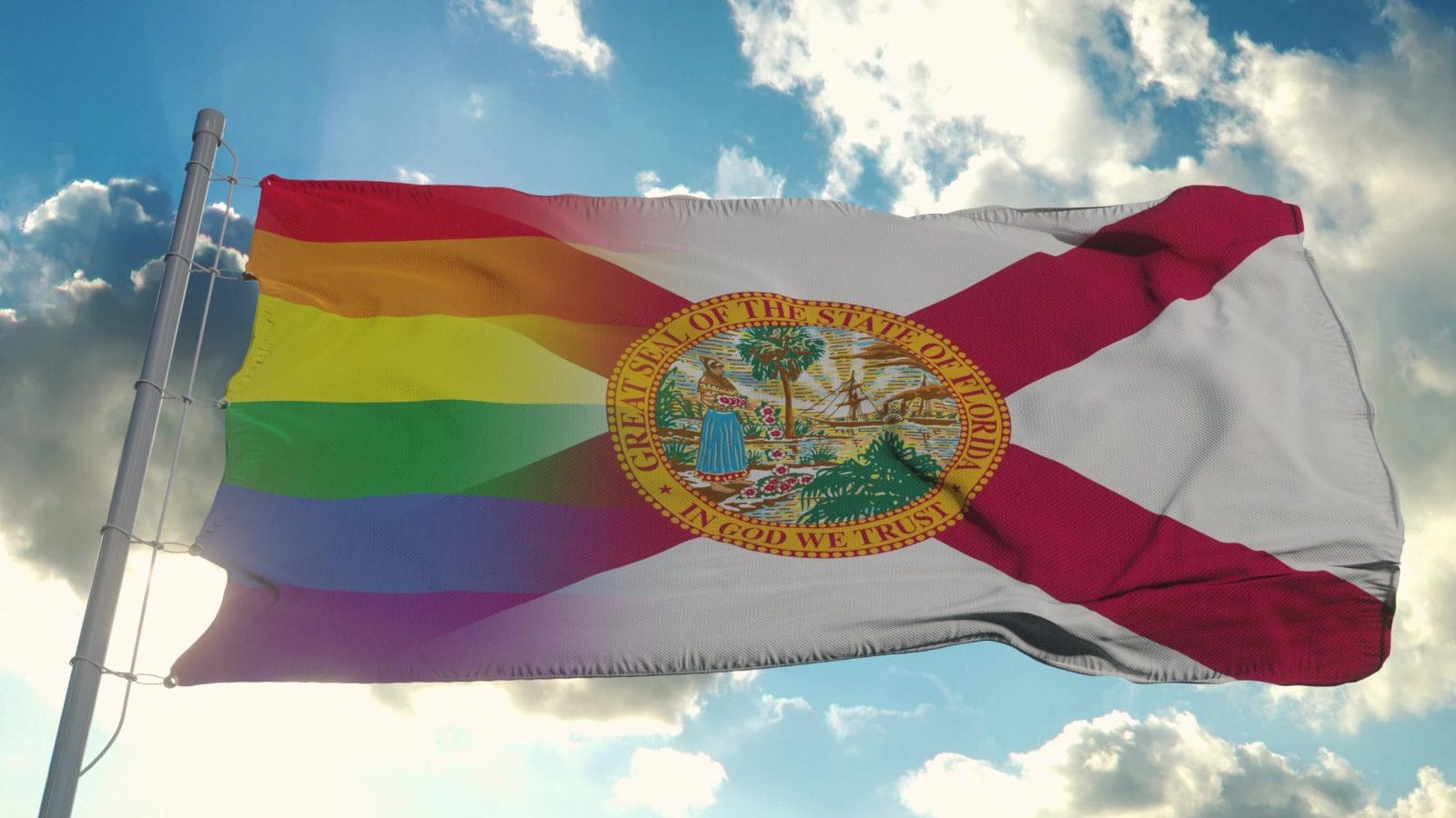Flag of Florida and LGBT
