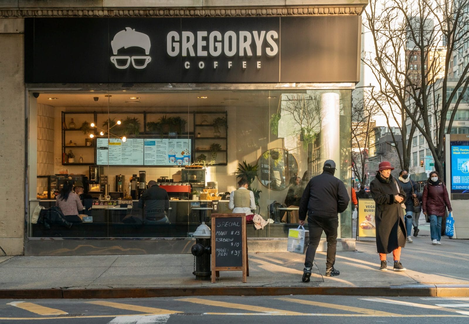 Gregorys coffee store