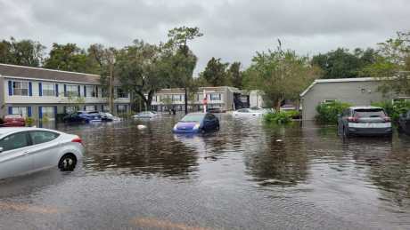 Flooding Hurricane Ian Victim Neighborhood